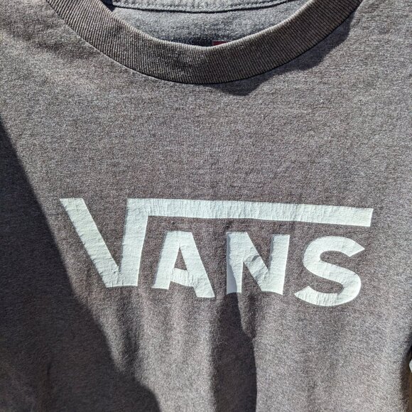 Vans Logo T-Shirt Sz M (Unisex) - Picture 3 of 5